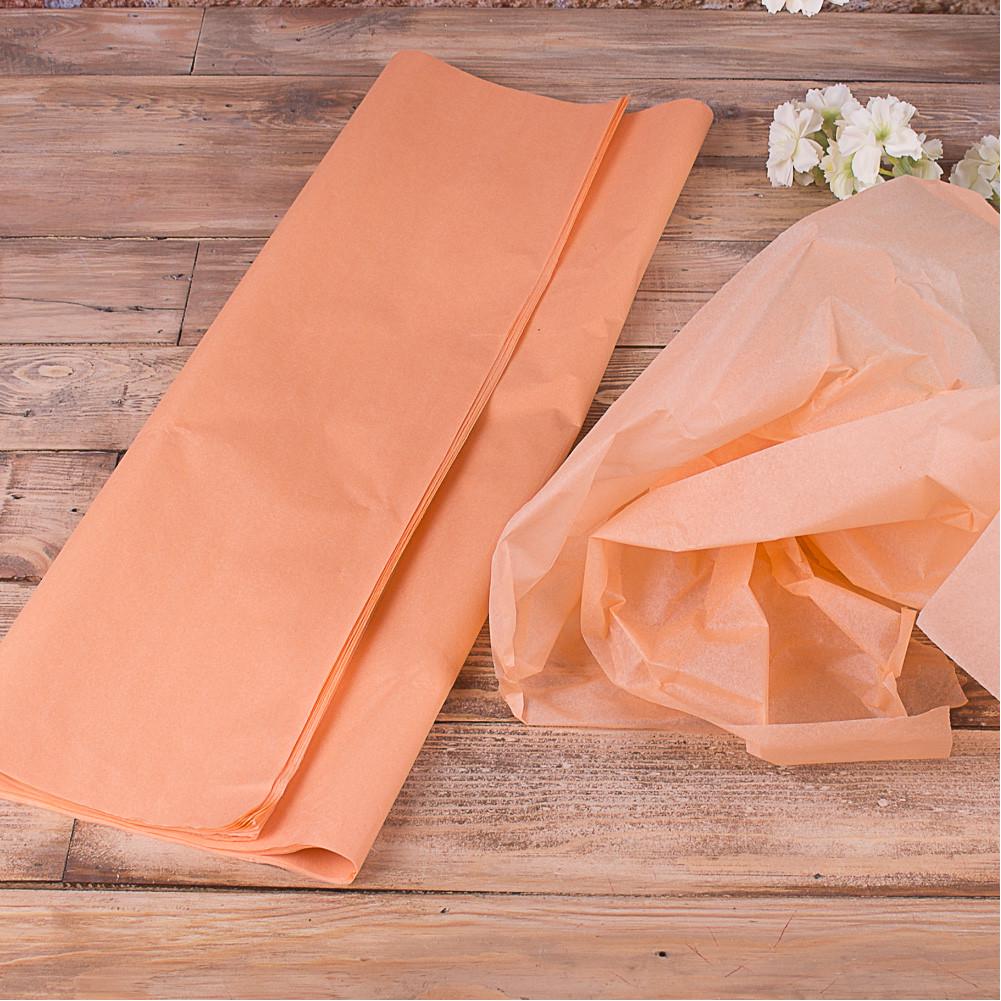 Тишью Испанская премиум 60х70 см Персиковый (330-7)