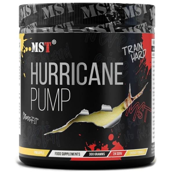 Комплекс до тренировки MST Nutrition Hurricane Pump 300 г 30 порций Pineapple (000023714)