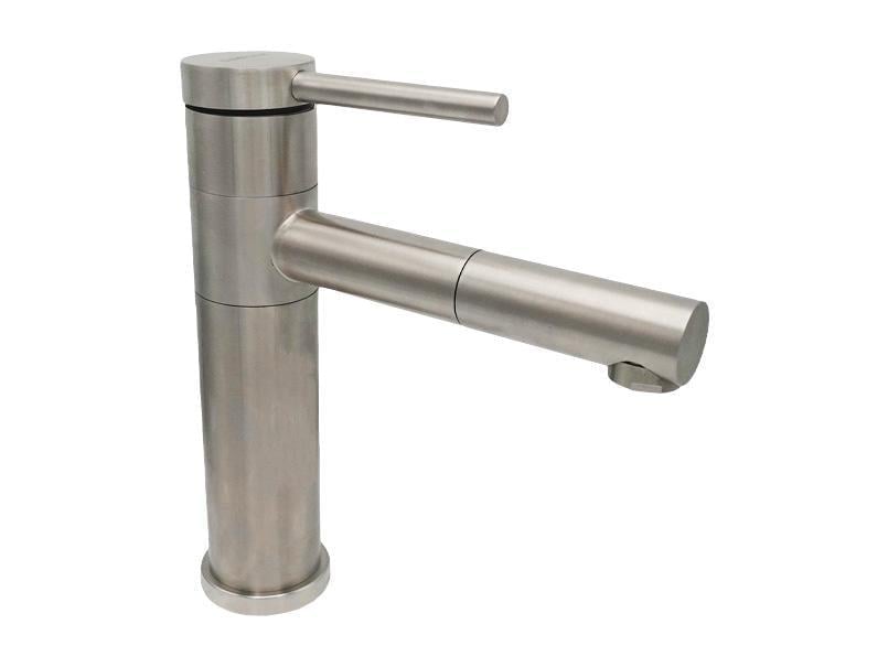 Смеситель для умывальника MILLZ излив вращающаяся нержавеющая сталь (RS-MRS-SS-0023)