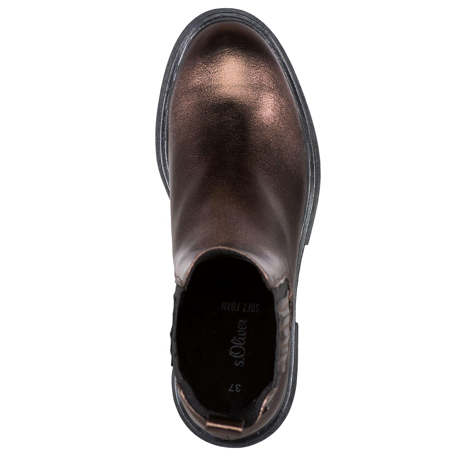 Ботинки женские S.Oliver р. 41 Коричневый (92222433) - фото 4