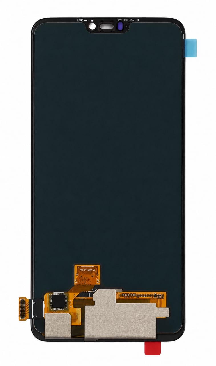 Дисплейный модуль для OnePlus 6 A6000 OLed Черный (000043673)