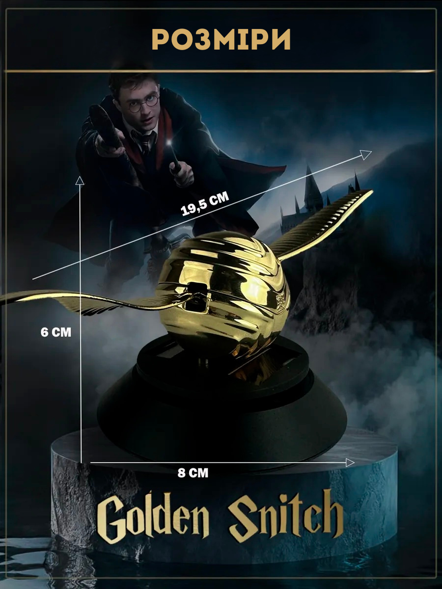 Ароматизатор в автомобиль на солнечной батарее снитч (767874) - фото 6 Ароматизатор в автомобиль на солнечной батарее снитч (767874) - фото 6