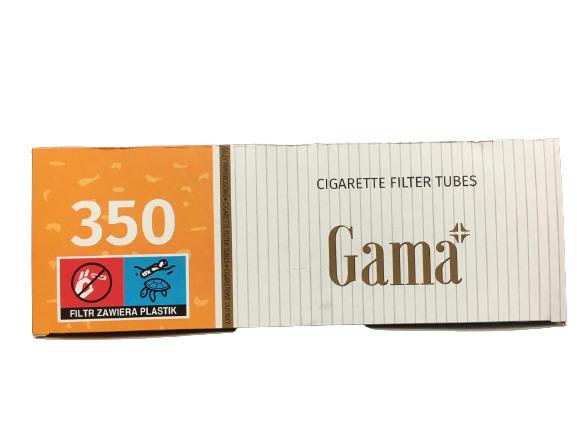 Гільзи для набивання сигарет Gama 350 шт. (8816155) - фото 2 Гільзи для набивання сигарет Gama 350 шт. (8816155) - фото 2