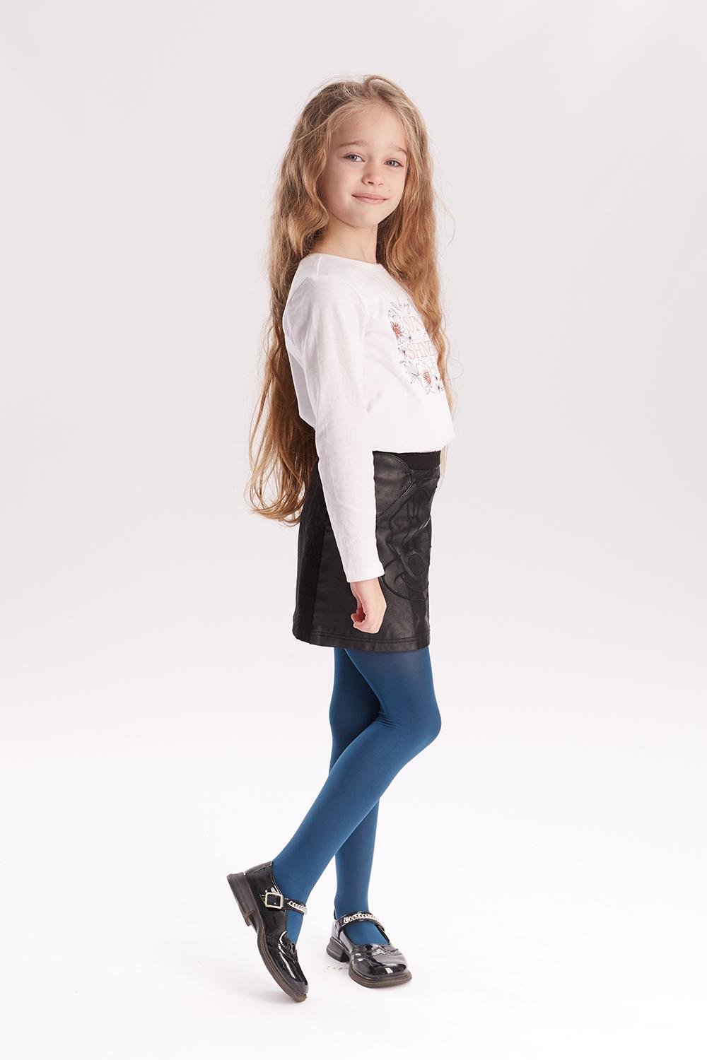 Колготки детские Giulia KETTY 40 116/122 см Navy-navy peony (4823102976464)