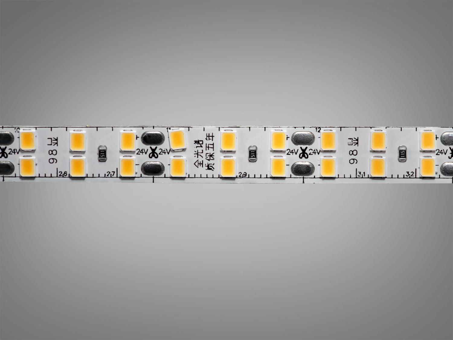 Світлодіодна стрічка 24 В 240 діодів на метр 10 мм Теплий (P24-2835-240-WW-20-10) - фото 3 Світлодіодна стрічка 24 В 240 діодів на метр 10 мм Теплий (P24-2835-240-WW-20-10) - фото 3