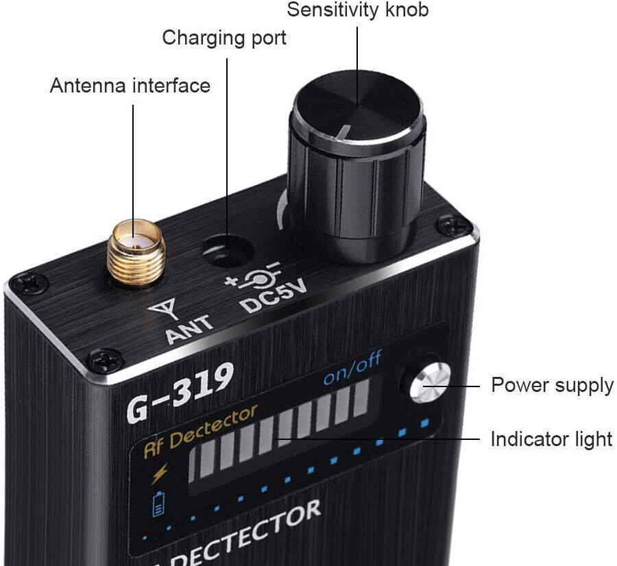 Детектор жучков и видеокамер Protect G319 профессиональный - фото 12 Детектор жучков и видеокамер Protect G319 профессиональный - фото 12