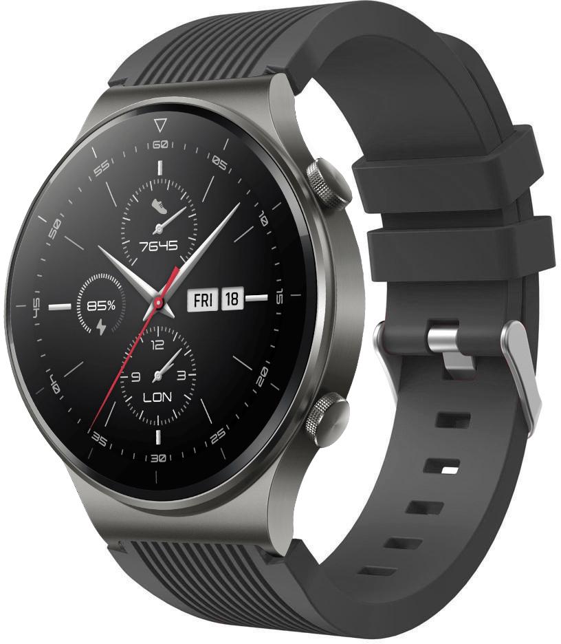 Ремінець Line для Huawei Watch GT 2 Pro Dark Grey (23352-25)