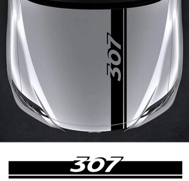 Смуги на капот ARB 3D TUNING STUDIO Пежо 307 980х150х0,070 мм (14639)