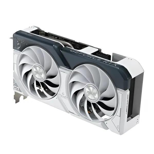 Відеокарта Asus nVidia 8 Гб GDDR6 17000 МГц 128 bit (DUAL-RTX4060-O8G-EVO-WHITE)