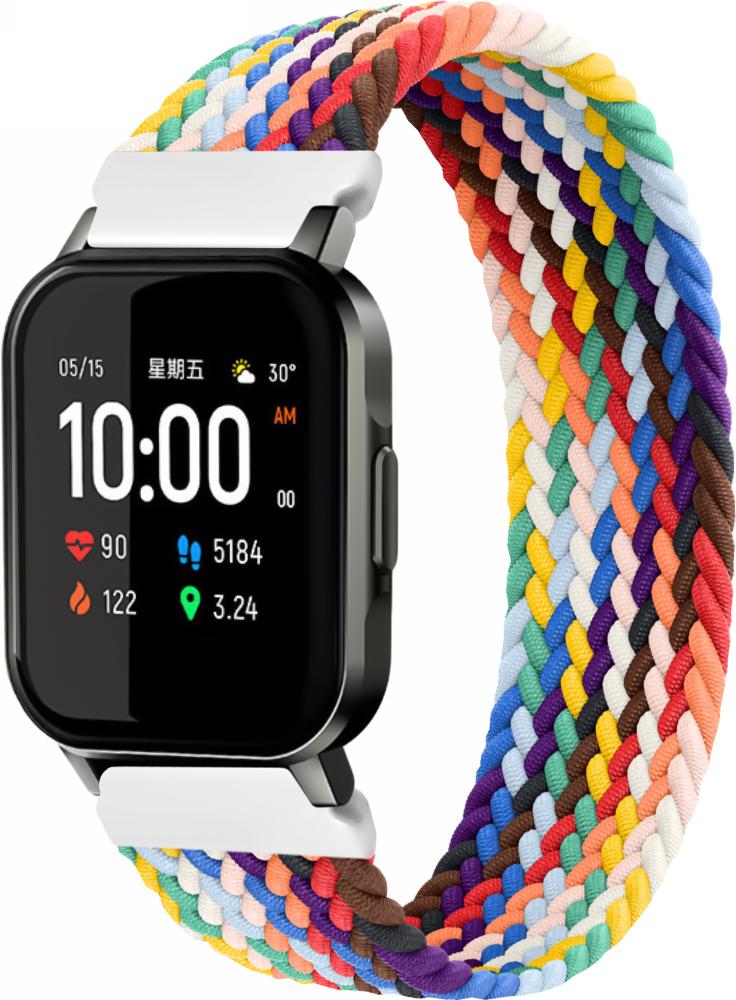 Ремінець Solo Loop Multi для Haylou Smart Watch 2 (LS02) 145 мм Multicolor (26298-64)