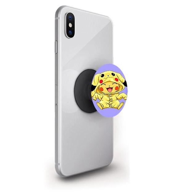 Попсокет для телефона PopSockets Аниме Покемон №05 Черный (An-39-5-Pop)