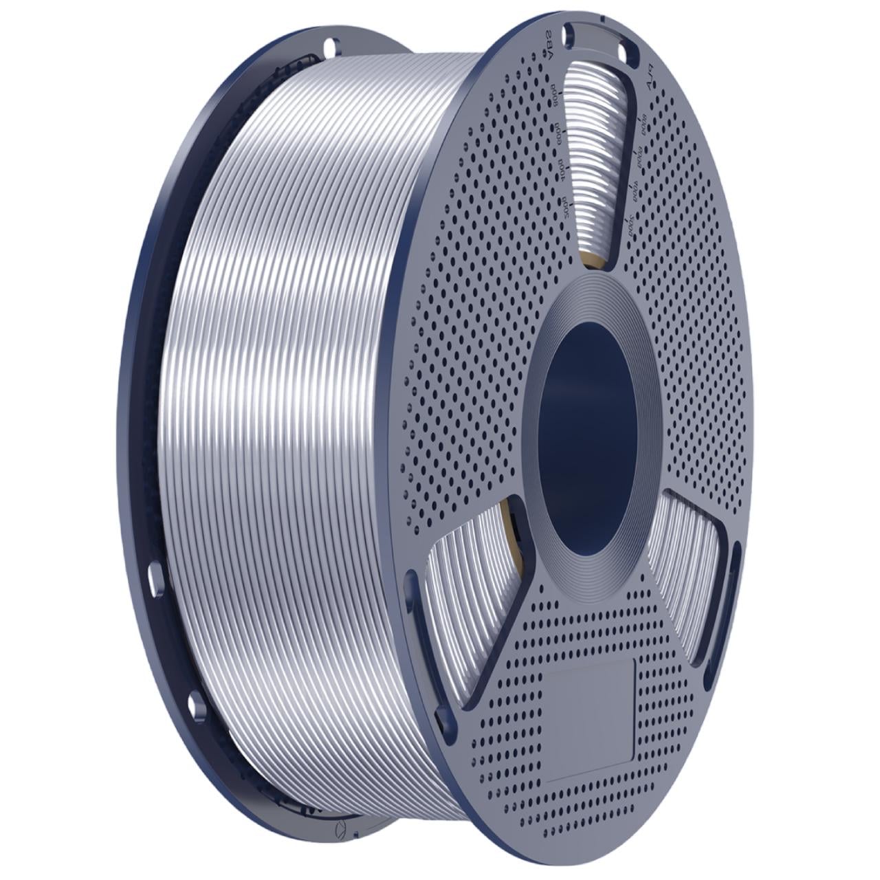 Пластик SUNLU Silk PLA+ 1,75 мм 1 кг Silver (UA3D121-Silver)