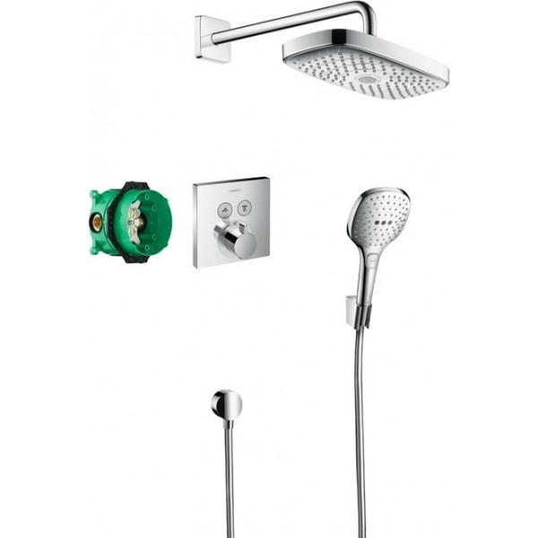 Душевая система Hansgrohe Raindance Select E 27296000 скрытого монтажа с термостатом (6811930)