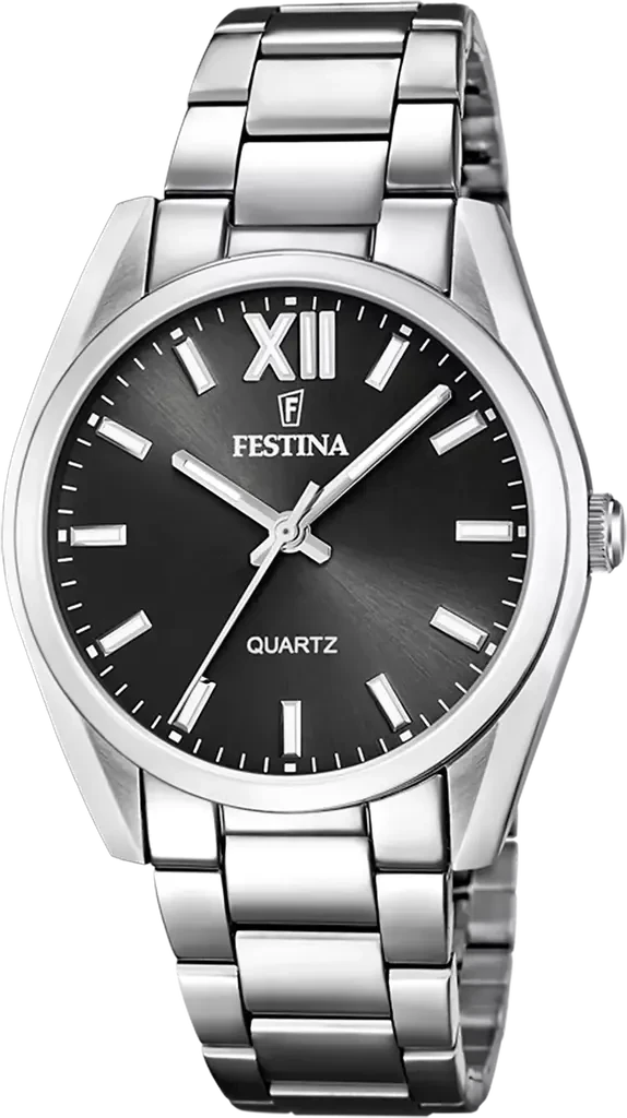 Наручные часы мужские Festina Alegría F20622/6 со стальным корпусом и черным циферблатом