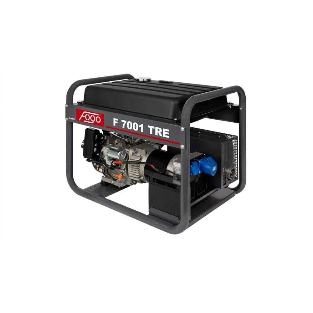 Генератор электроэнергии бензиновый Fogo F 7001 TRE 5,6 кВт 230 В 2,9 л/ч 93 кг с DVR и электростартером (34021) Генератор электроэнергии бензиновый Fogo F 7001 TRE 5,6 кВт 230 В 2,9 л/ч 93 кг с DVR и электростартером (34021)