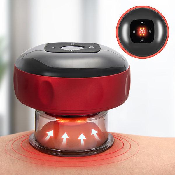 Электромассажер Cupping Massage Instrument 8857 Black/Red (020566) - фото 4