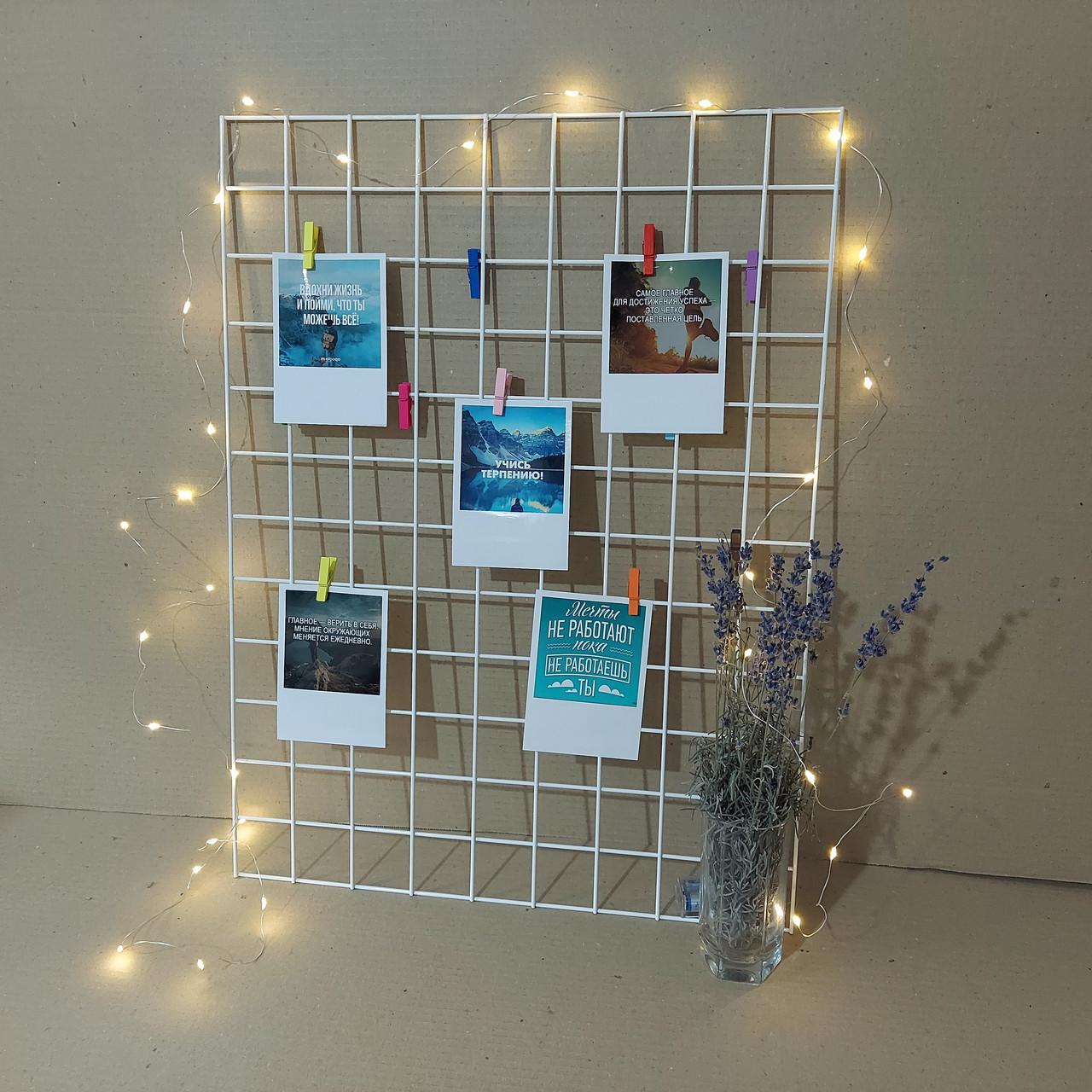 Сітка-Мудборд 60х45 см листівки 5 шт. (7678544) Сітка-Мудборд 60х45 см листівки 5 шт. (7678544)