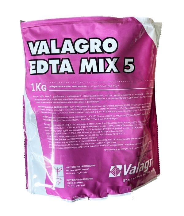 Удобрение Valagro ЭДТА Микс 5SG 1 кг (156054)