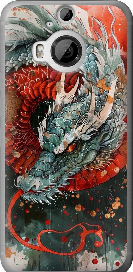 Чехол на HTC One M9 Plus Стихия огня (6101u-134-42517)