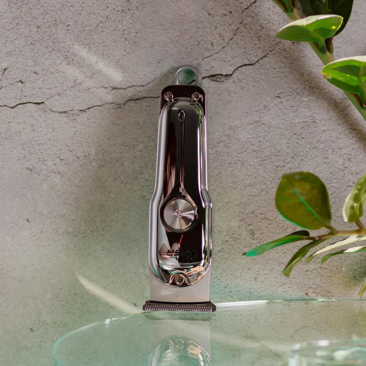 Машинка для стрижки VGR V-071 аккумуляторная Серебристый (7357) - фото 19