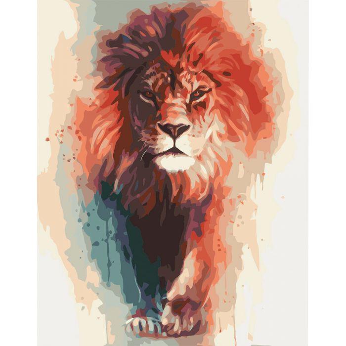 Картина по номерам Ідейка Благородный король 40х50 см (KHO4017)