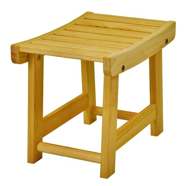 Табурет для ванной из дерева Ультина Карри (ТВН-002703)