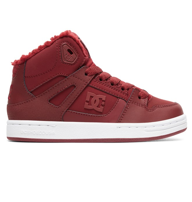Кросівки DC Shoes Pure High Top Wnt р. 39/7/25,5 см Burgundy