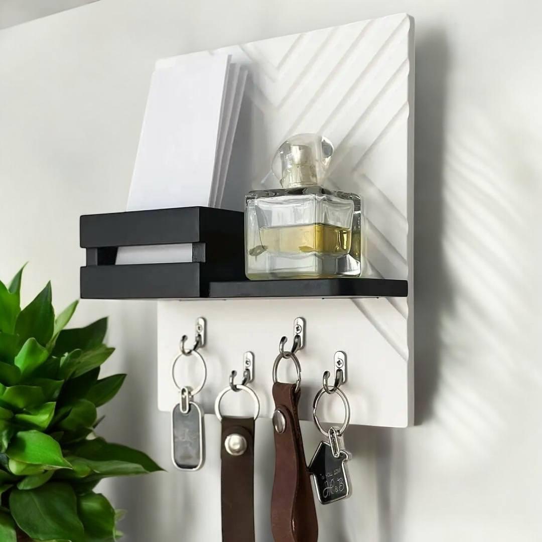 Ключниця настінна міні з візерунком (444001) - фото 3 Ключниця настінна міні з візерунком (444001) - фото 3