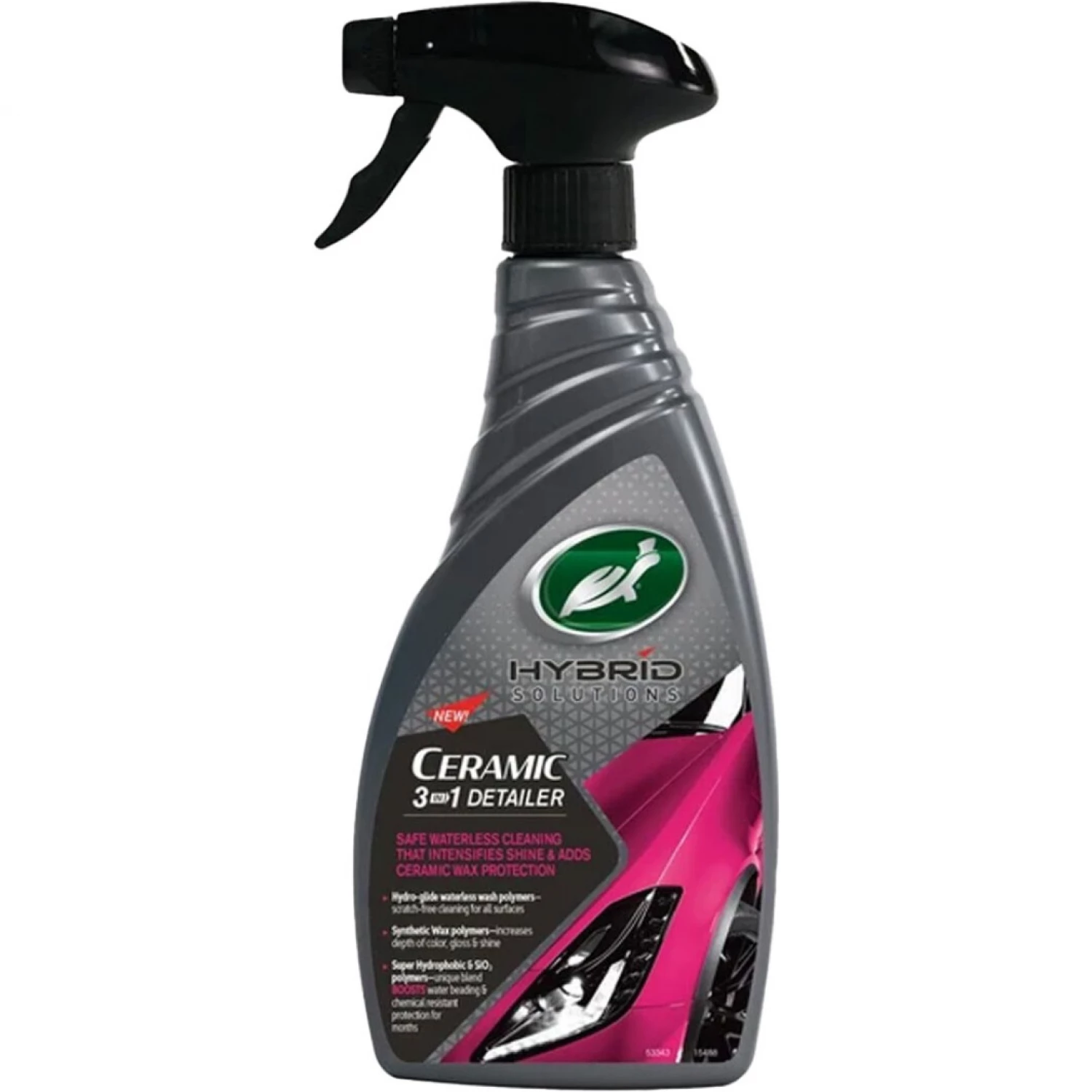 Поліроль для кузова TURTLE WAX Ceramic Detailer Суха мийка 3в1 з керамікою 500 мл (53354) Поліроль для кузова TURTLE WAX Ceramic Detailer Суха мийка 3в1 з керамікою 500 мл (53354)