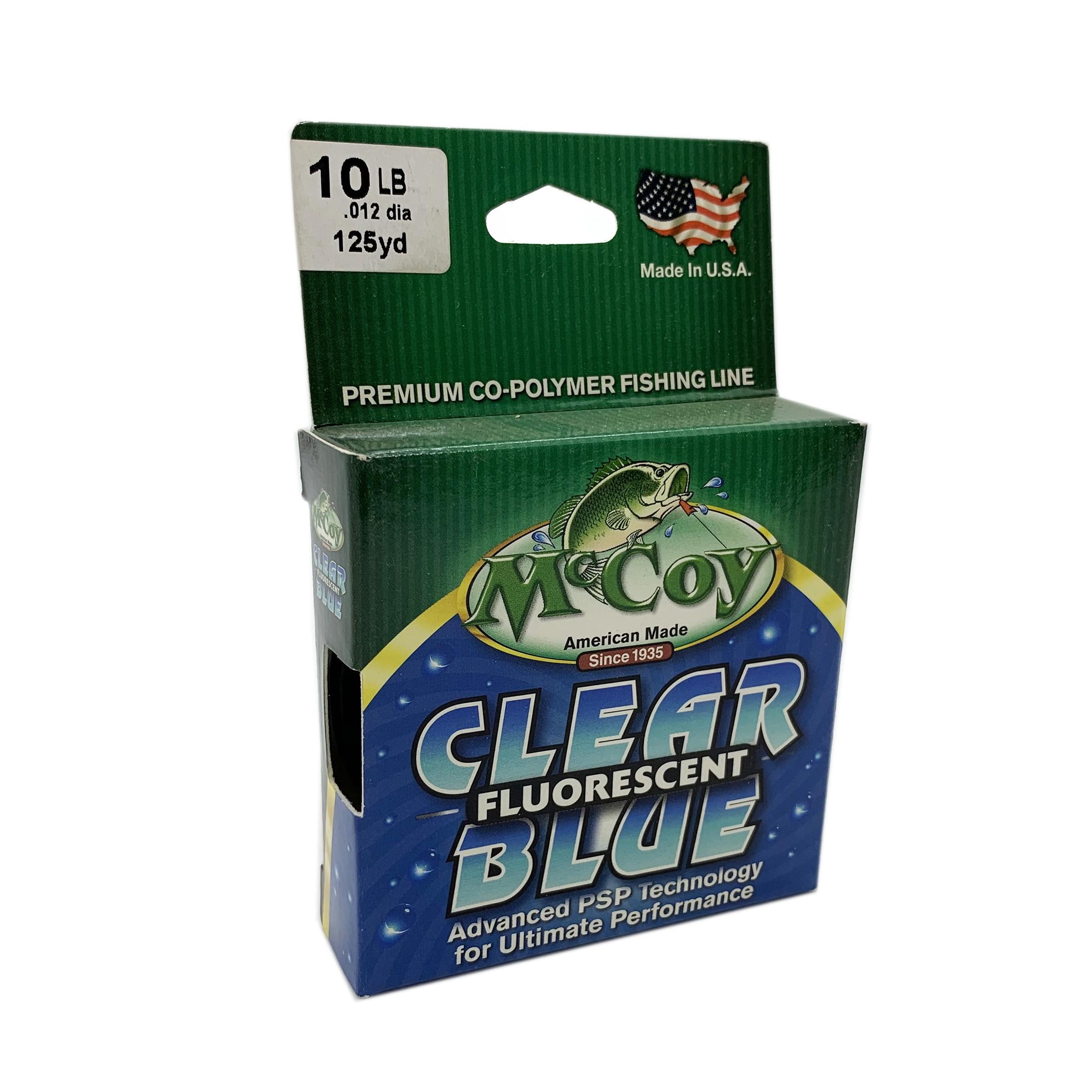 Леска монофильная McCoy DIA.0.012 10 lb 114 м 0,30 мм Clear Blue Fluorescent (215460)