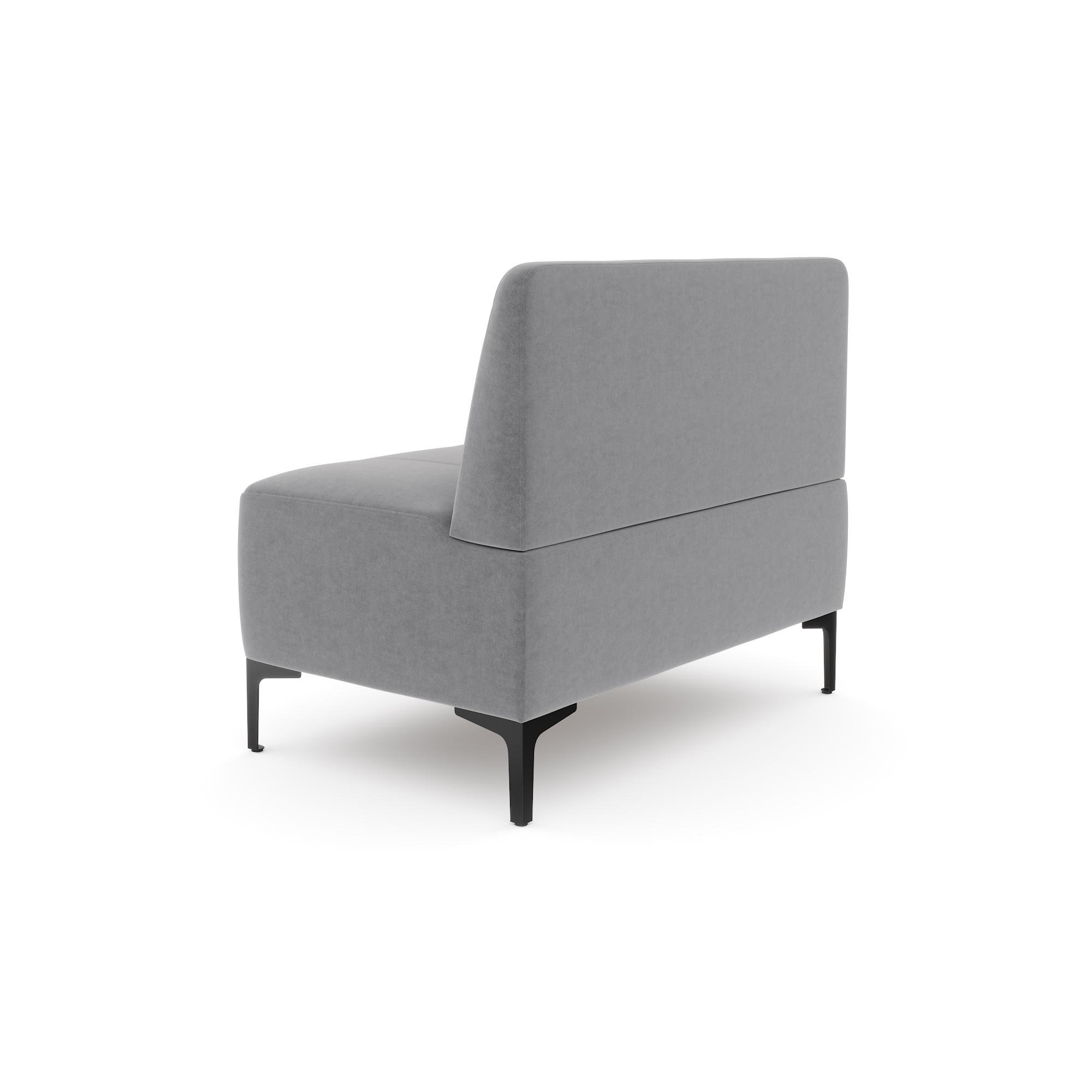 Диван офисный Modern 1 100х62х82 см Серый (Арт. 1114) - фото 5 Диван офисный Modern 1 100х62х82 см Серый (Арт. 1114) - фото 5