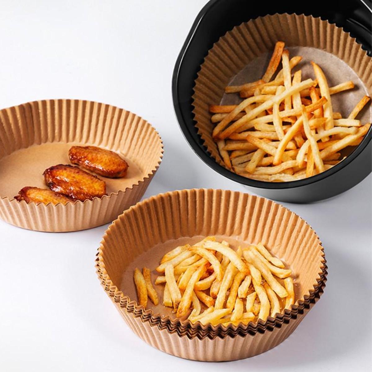 Форма пергаментна для аерогрилю та мультипечі Kraft 50 шт. 20х4,5 см - фото 4