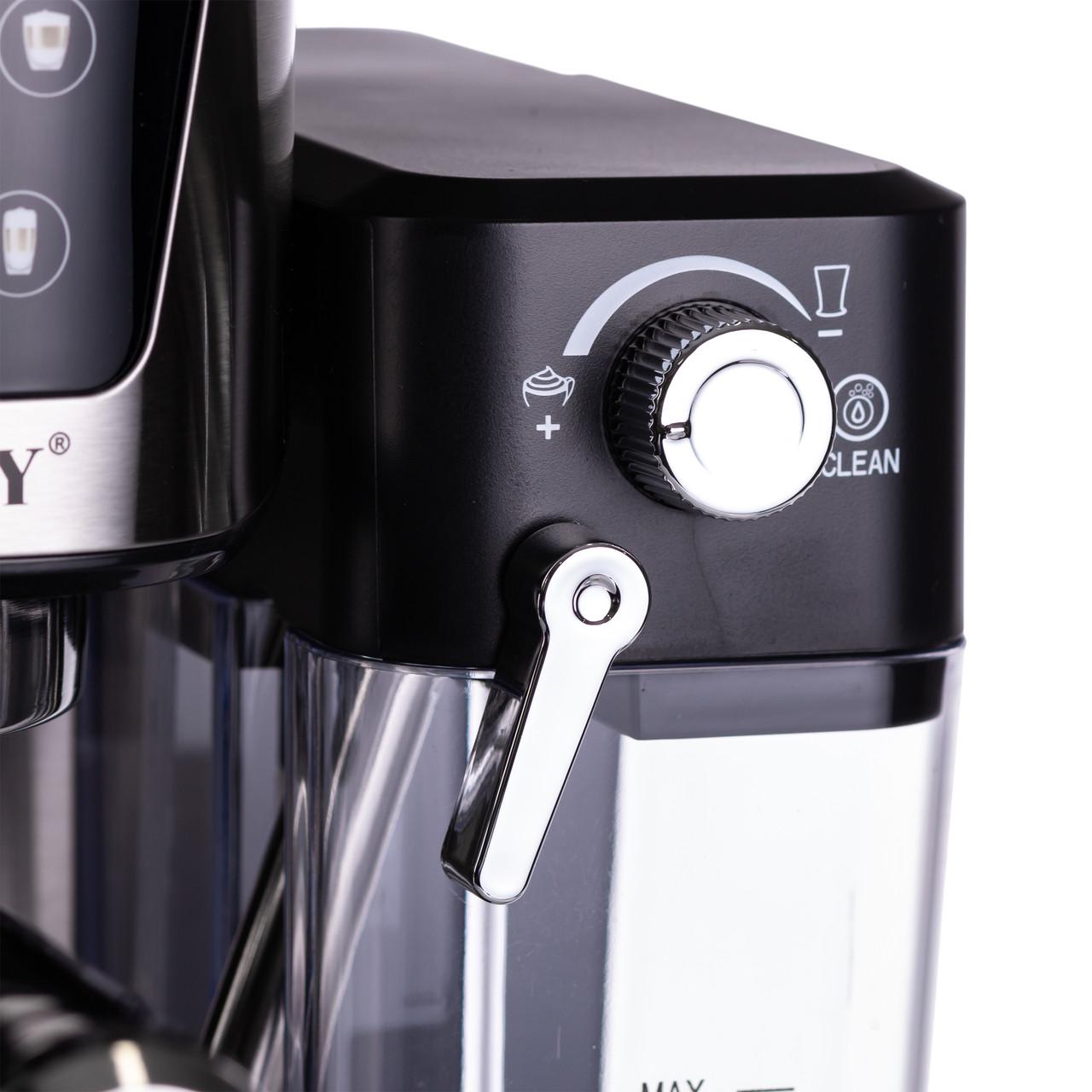 Кофеварка рожковая Sokany SK-04027 с капучинатором 3в1 1350 Вт 1 л (7385) - фото 5