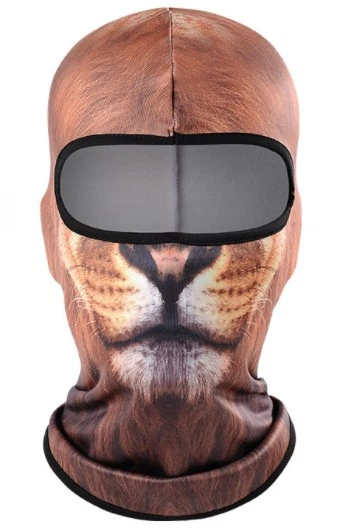 Балаклава 3D Зверомаска 9 с флисом тепла Лев (623528334)