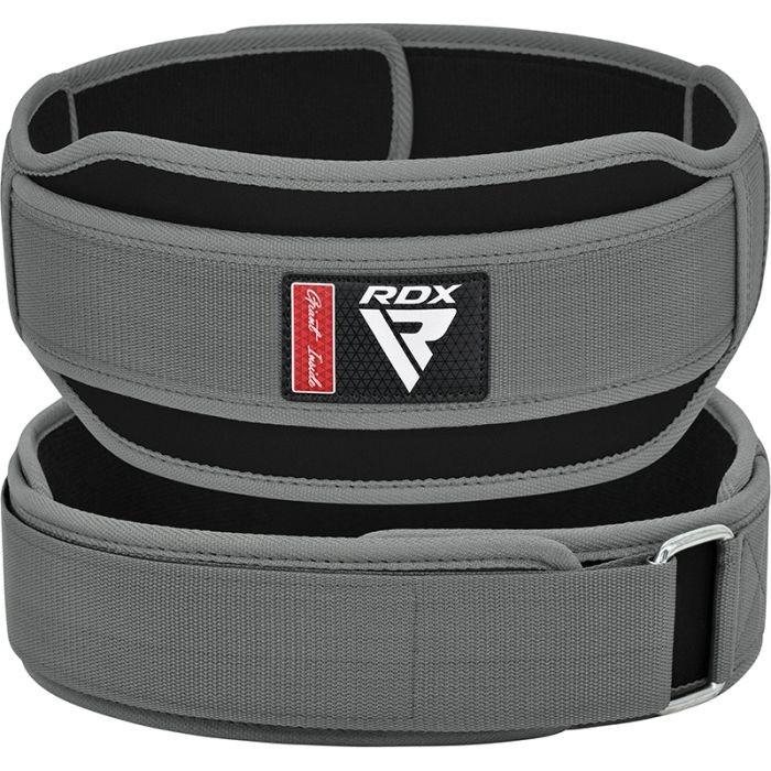 Пояс для тяжелой атлетики RDX RX5 Double Belt неопреновый L Grey (3070040835) Пояс для тяжелой атлетики RDX RX5 Double Belt неопреновый L Grey (3070040835)