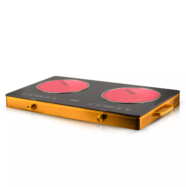 Плита инфракрасная RAF 8088 электрическая 2 конфорки 4800W - фото 2 Плита инфракрасная RAF 8088 электрическая 2 конфорки 4800W - фото 2