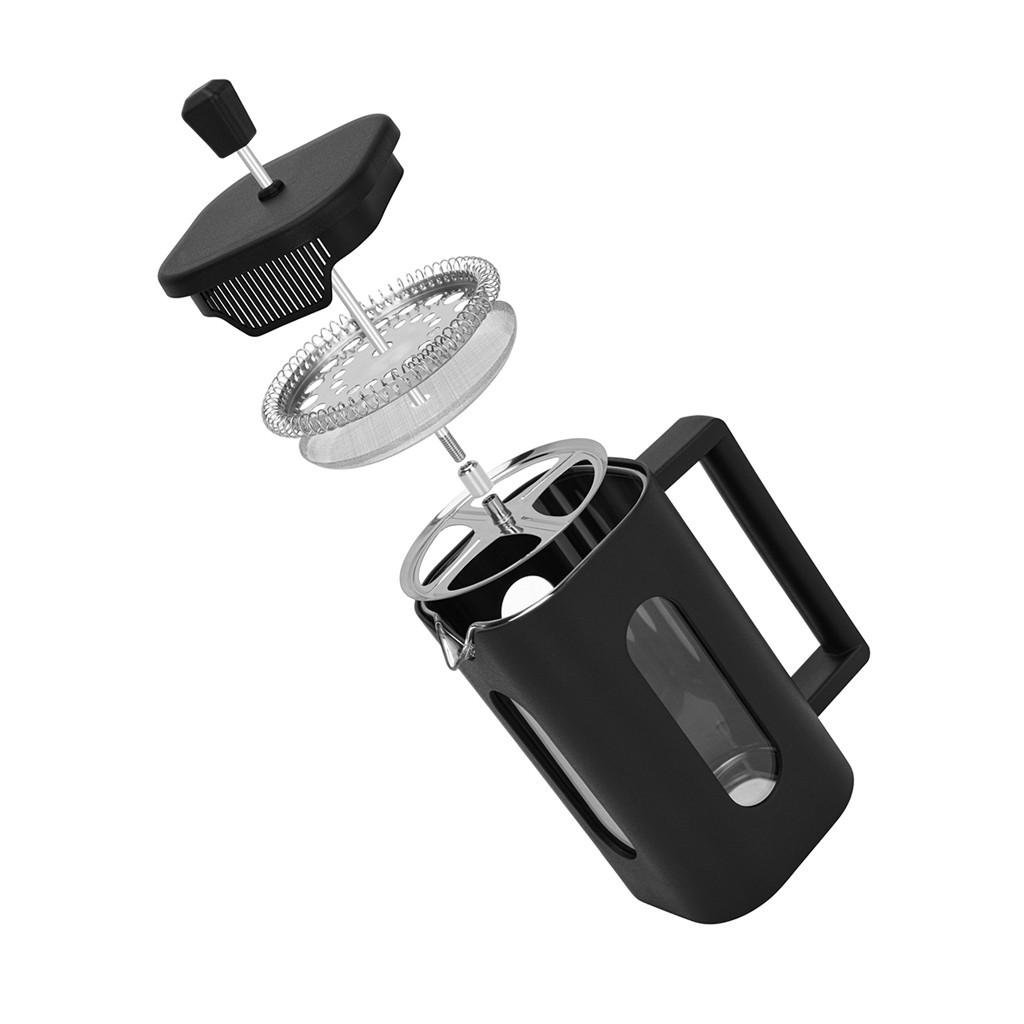 Френч-прес з поршнем Fissman 13,5x8,5x18 см 600 мл із боросилікатного скла (9129) - фото 4 Френч-прес з поршнем Fissman 13,5x8,5x18 см 600 мл із боросилікатного скла (9129) - фото 4