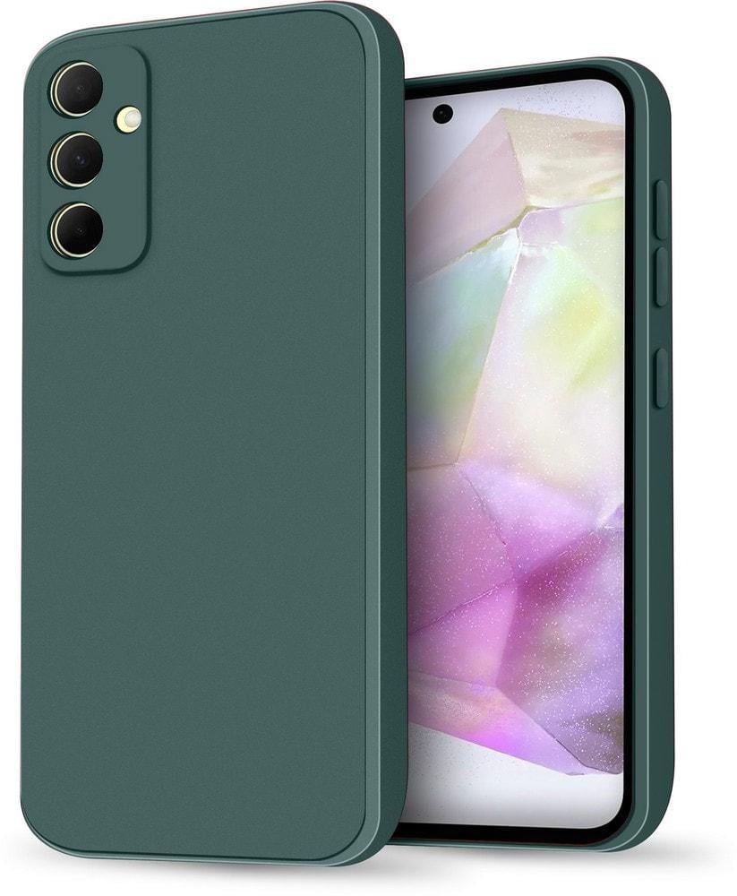 Силиконовый чехол HardCorner Samsung Galaxy A55 A556 (с микрофиброй) Green (36131-08) Силиконовый чехол HardCorner Samsung Galaxy A55 A556 (с микрофиброй) Green (36131-08)