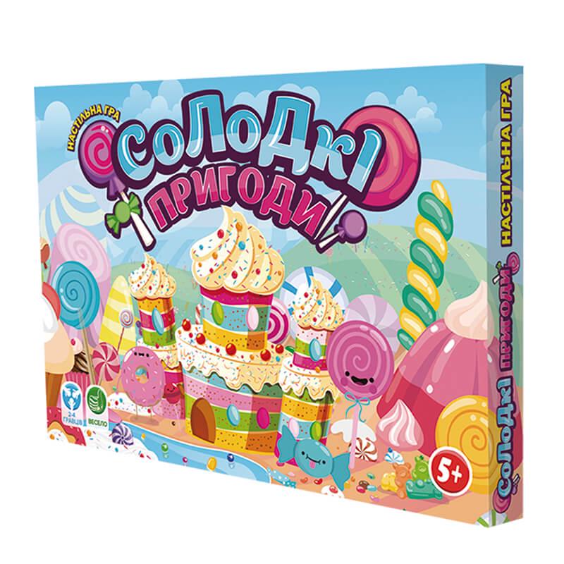 Настільна гра Strateg Солодкі пригоди 42x30x4,5 см 30504 (MTT-96225)