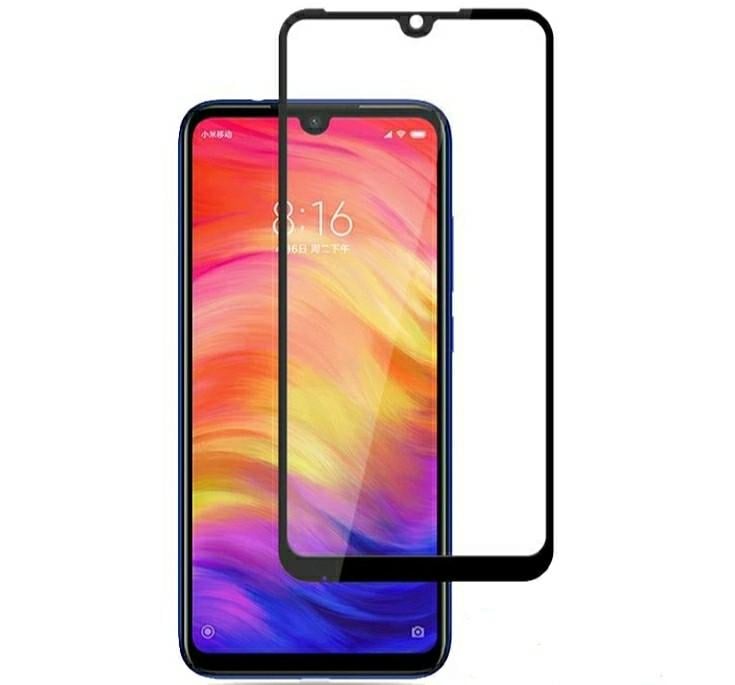 Загартоване захисне скло на Xiaomi Redmi Note 7 Повне покриття