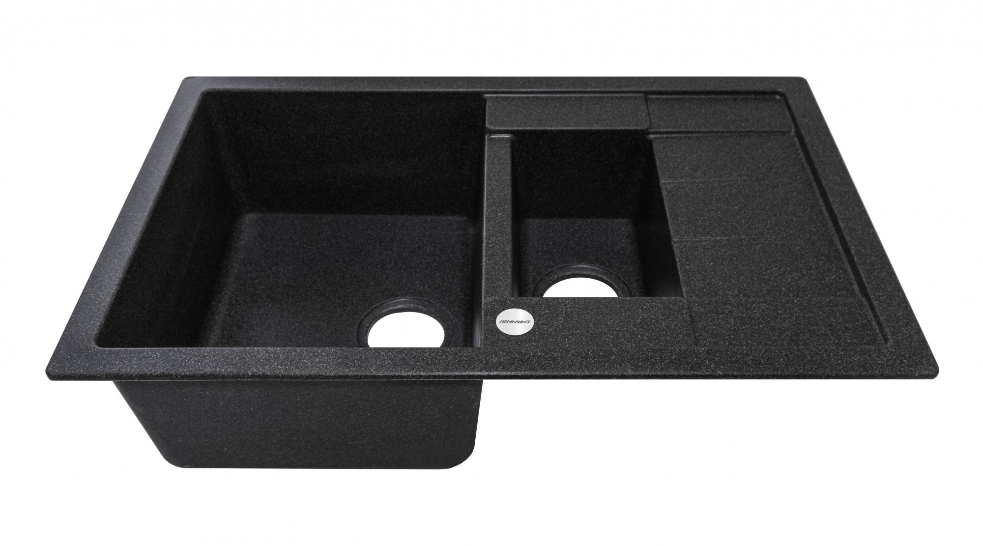 Мийка для кухні Adamant Anila Plus (black-03) 78х50х20 см - фото 2 Мийка для кухні Adamant Anila Plus (black-03) 78х50х20 см - фото 2
