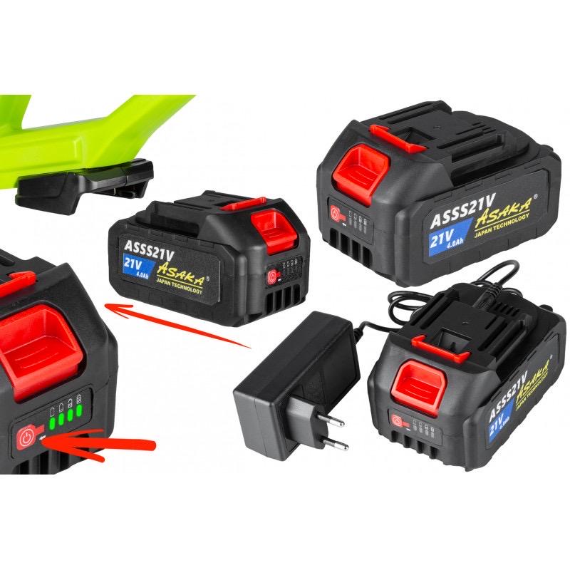 Снігоочисник акумуляторний ASAKA ASSS21V (10991) - фото 17 Снігоочисник акумуляторний ASAKA ASSS21V (10991) - фото 17