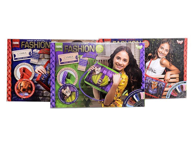 Набір для творчості danko toys Сумка fashion bag вишивка муліне (MTT-58311)