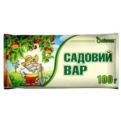 Замазка садовая Садовый вар Садівник 100 г