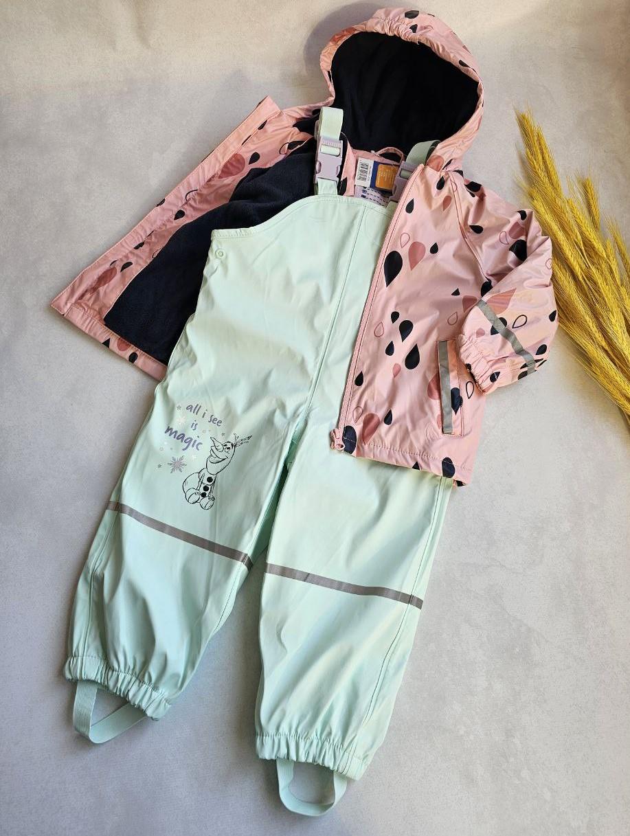 Комплект для дівчинки Lupilu від дощу флісовий 110-116 см (19158016)