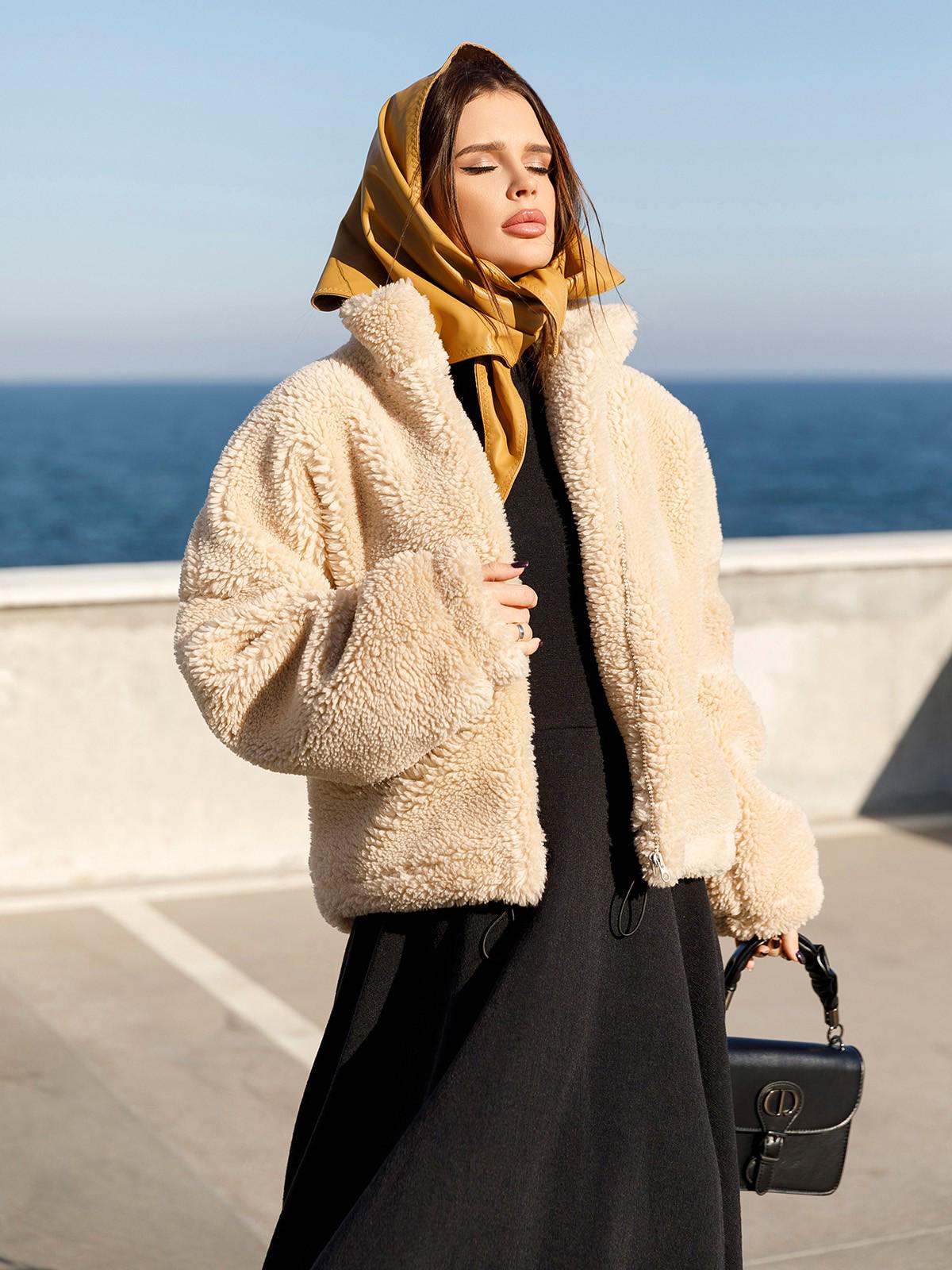 Куртка ISSA PLUS L Бежевый (12976)