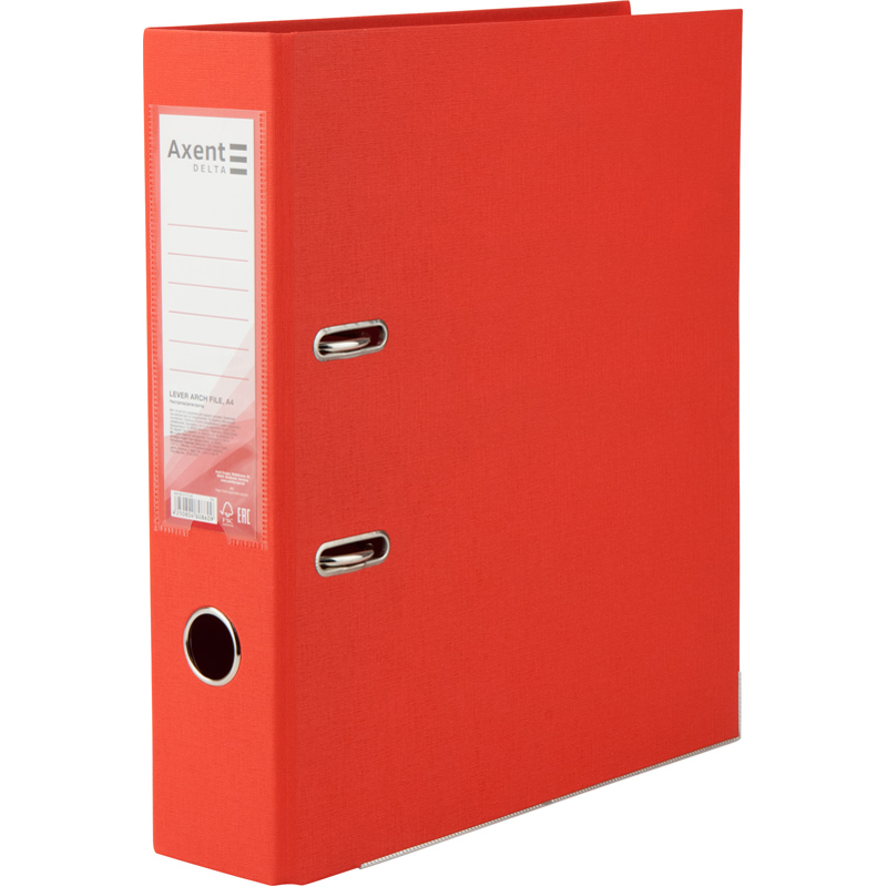 Папка-регистратор двусторонняя 50 шт. PP 75 см разобранная D1712-06P Красный (4250266262384)