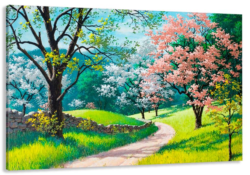 Картина на холсте в гостиную/спальню Природа 60х100 см (MLP_83)