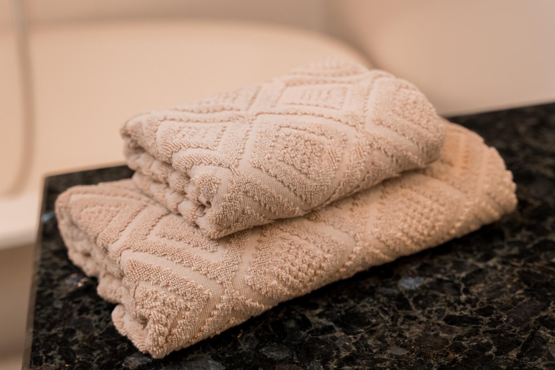 Комплект махрових рушників ETOILE 50х90/70х140 см 2 шт. Бежевий