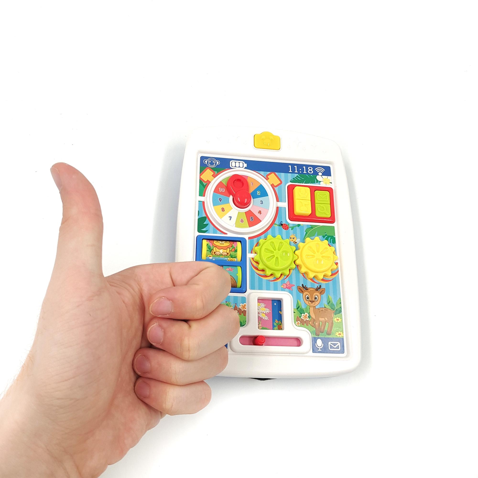 Інтерактивна іграшка TK Group Розумний навчальний планшет українською мовою 19 см (116382) - фото 6 Інтерактивна іграшка TK Group Розумний навчальний планшет українською мовою 19 см (116382) - фото 6